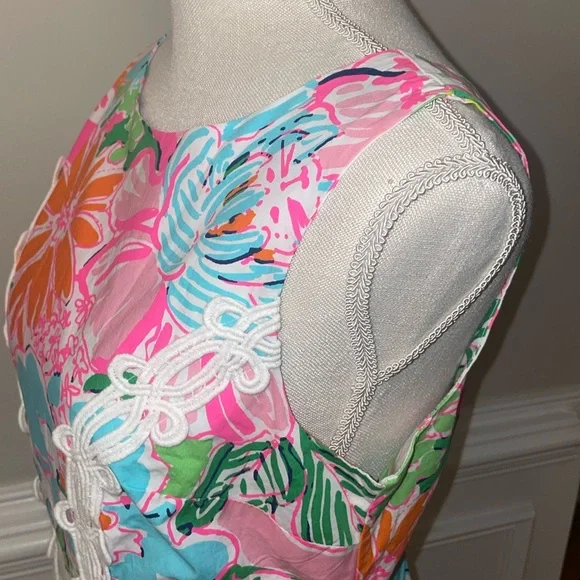 Lilly Pulitzer‎ for Target 20th Anniversary Floral Shift Dress Size 8 - Picture 7 of 14